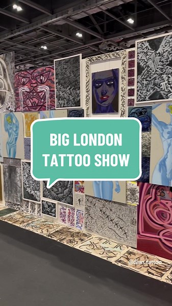 Visit the Big London Tattoo Show with us! We have visited so many tattoo conventions and this is without a doubt one of the best🖤 #tattoo #tattooconvention #tattooartist #tattoolover #tattootiktok #tattooart