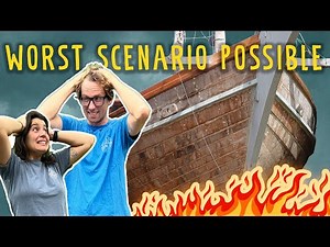 FIRE! What would we do if our WOODEN BOAT is in FLAMES? — Sailing Yabá #121