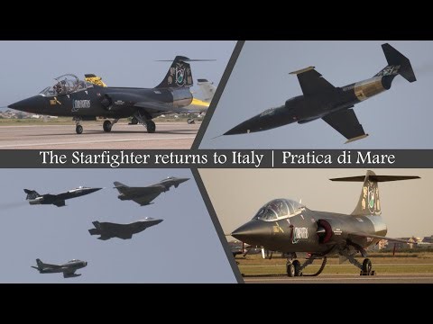 F-104 Starfighter returns to Italy | Pratica di Mare 2023