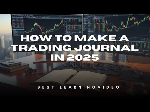 How to make trading journal to become a profitable trader QUICKLY in 2025 | Best tips 2025