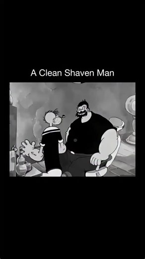 Recall History on Instagram: "The ultimate shaving disaster! Popeye and Bluto race to impress Olive Oyl in this chaotic 1936 animated short. Razors fly and rivalry explodes at Wimpy's barbershop in a dramatic historical cartoon battle. You won't believe the iconic, hilarious twist ending! 😮 Don't miss out on classic Fleischer history! FOLLOW for more viral, fun history facts! #history #Popeye #Bluto #viralshorts #cartoonhistory #1930s #FleischerStudios #GoldenHistory"