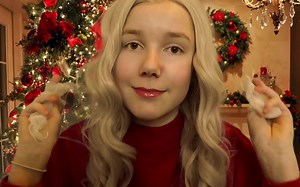 【lisaASMR】圣诞精灵Lisa给你骚耳朵