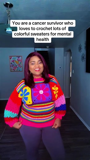 Colorful Sweaters by a Cancer Survivor: A Journey of Healing