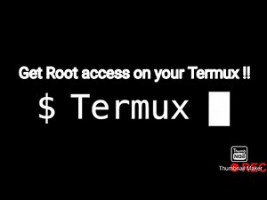 How to root your phone with termux only in 2 MINUTES and ONE CLICK !!!!!