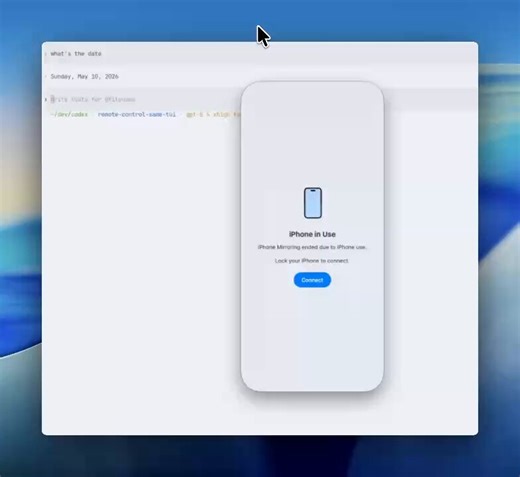 Built out a yolo /remote-control in the Codex cli using /goal. - /remote-control starts a tiny server on laptop- generates fresh token and qr code- phone connects through webapp- full sync between phone and laptop codex- touch grassA glimpse into what @OpenAI will cook up, we're just waiting on that Codex iOS now 👀Also a demo of how powerful /goal is, especially prototyping, most of this was done overnight by Codex while I was sleeping lol