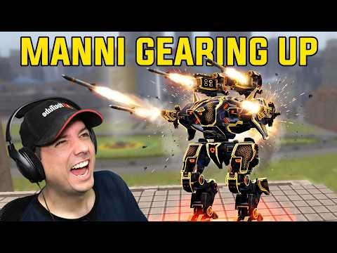 Manni gets his ULTIMATE HAWK in War Robots [DATA PADS]