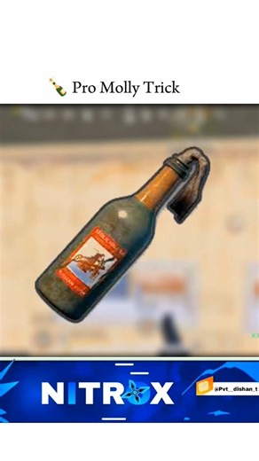 Pro Molly Throw Trick 🔥🎯 #shorts #bgmi #tips