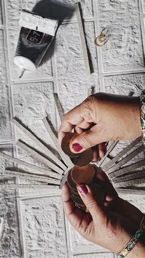 Home decor 👌 wall hanging #diy #craft #best out of waste #how to use cardboard boxe #super