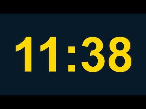 22 Minute Timer Focus Mode Clean Screen
