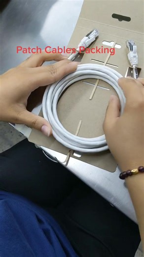 Efficient Patch Cable Packing Techniques