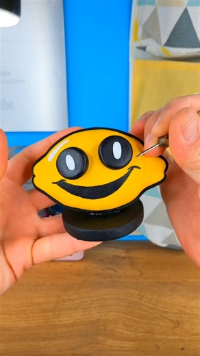 LEMON in Poppy Playtime Chapter 5?! 🍋😱 DIY Clay Sculpture #shorts #poppyplaytime