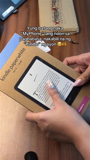 From MyPhone to Kindle: A Reading Journey