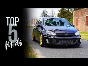 VW MK6 GTI Top5 Performance Upgrades for Stage 2