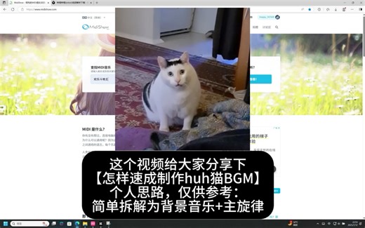 huh猫BGM速成方法【仅供参考】
