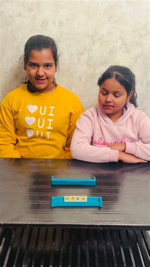 @navya_and_aashi_show on Instagram: "Word Guessing game 🧠| This seems so easy|"