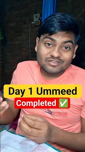 Day 1 😱 | Umeed Batch | Neet 2026 |#neet2026 #neet #umeed #shorts #ytshorts #pw