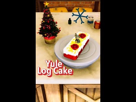 Yule Log Cake