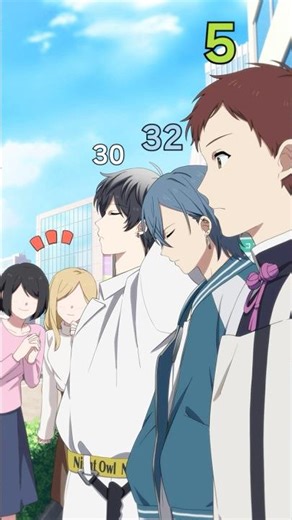 向けられている視線の数が可視化すると… #ハンドレ #ハンドレッドノート #anime