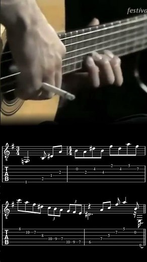 TRANSCRIPTION | Manha de Carnaval | Baden Powell / Luiz Bonfa #brazilian #guitar #badenpowell