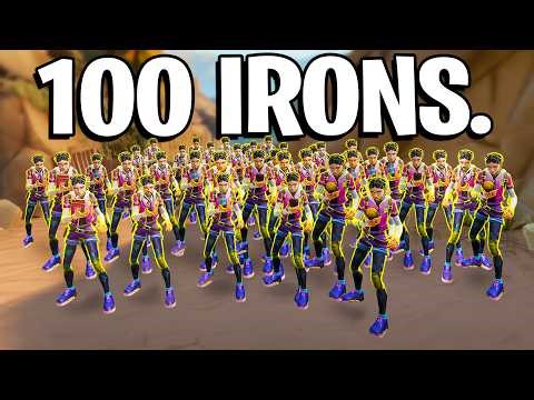 5 Immortals vs 100 Irons… How Many Can They Beat?