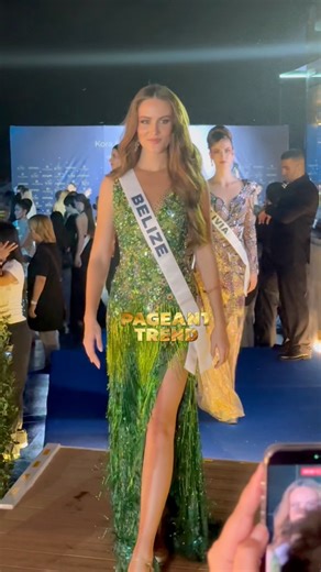 Miss Universe Belize 2025 Isabella Zabaneh during Moonlight Sky Gala Night Welcome Dinner at Kora Beach Resort Phuket. Rate her performance on a scale of 1-10 | Pageant Trend