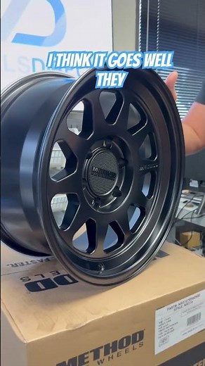 Method Race Wheels! Style MR316 in the size 17x8.5 offset +0 bolt pattern 6x139.7 in matte black