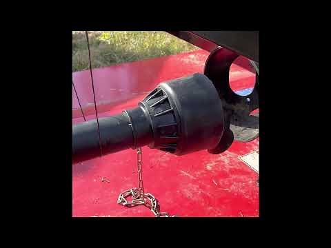 How to replace PTO shaft shear pin on Titan brush hog
