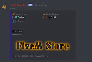 Discord Status Bot ( lähde) | FiveM Store