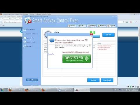 How to fix ActiveX problems