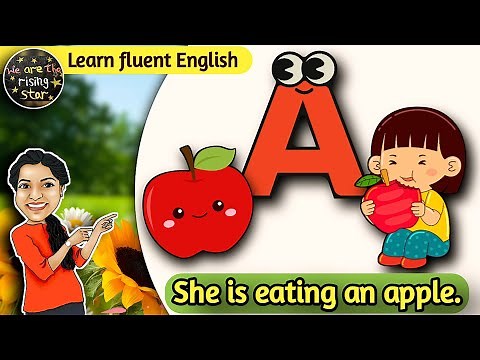 Alphabet | Sentences | Easy English Learning | WATRstar #actionverbs #alphabet