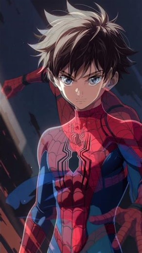 What If Spider-Man Was an Anime Character? 🕷️✨ | AI Reimagined