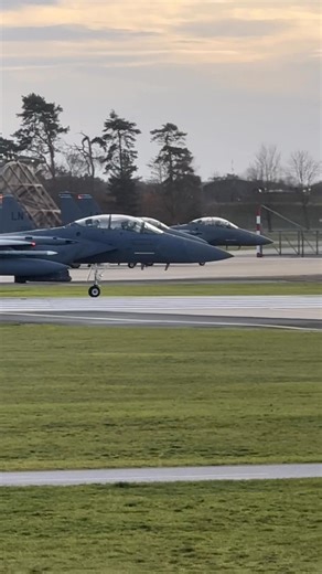4.2K views · 87 reactions |  USAF F15 goes vertical after takeoff from RAF Lakenheath #F15 #raflakenheath #military #airforce #airbase #F35 #planespotting | Airliner Videos | Facebook