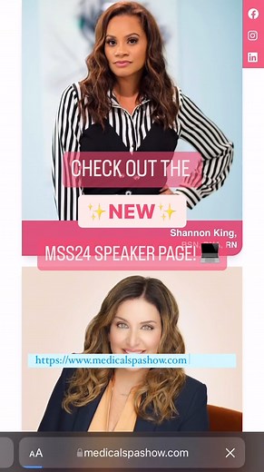 Meet Your Community of Experts! The Medical Spa Show 2024 features...