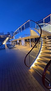 Msc World Europa Pool Deck 🎱 Moonlight Shadow #moonlightshadow #mscwordeuropa | Gigi Gram