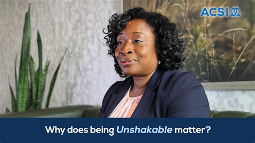 ACSI Director of Early Education Dr. Althea Penn shares why having a firm foundation matters for educators and students in growing with confidence and faith. https://www.acsi.org/academic-programs/early-education/unshakable-professional-development | ACSI USA