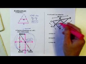 Geometry - Warm-up #6.5