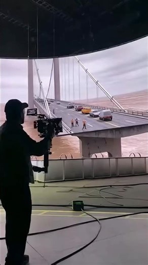 Behind the Scenes : Maket Set Bridge Destruction Inside the Dream