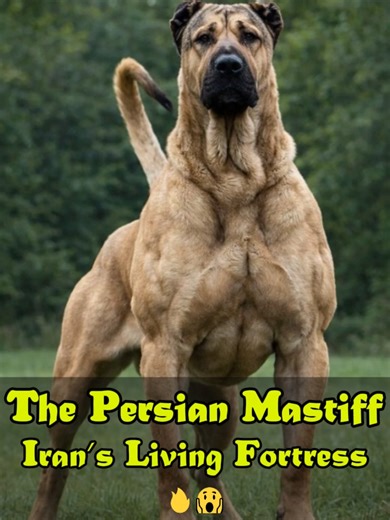 Iran’s Most Powerful Dog Breed: The Sarabi Mastiff