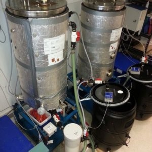 Anaerobic treatment for emission reduction from solid manure residue