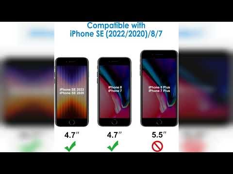 Review: JETech Privacy Screen Protector for iPhone SE 3/2 (2022/2020 Edition), iPhone 8 and iP...