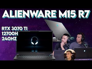 Conhecendo o novo ALIENWARE M15 R7 com intel Core i7 12700H, RTX 3070 Ti e tela de 240Hz