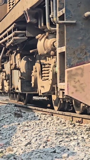 Old MLW Locomotive in Bangladesh railway. #engine #power #shorts
