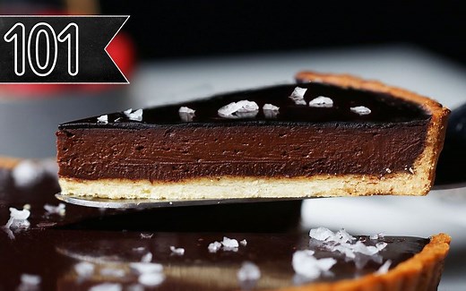 【TASTY101】如何制作完美巧克力挞 | How To Make The Perfect Chocolate Tart