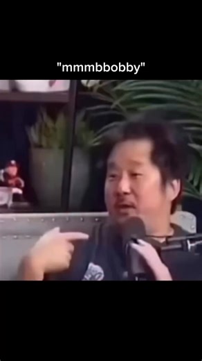 Entertaining Clips on Instagram: "This iconic moment captures a hilarious improvised roleplay between comedy heavyweights Theo Von and Bobby Lee. In this specific bit, Bobby asks Theo to pretend to be his father delivering some tough news, leading to the bizarre and instantly viral "mmbbbobby" vocalization. The interaction originally aired on Theo’s popular podcast, This Past Weekend, and has since become a legendary staple of internet comedy culture. You can watch the full chaotic episode, whic
