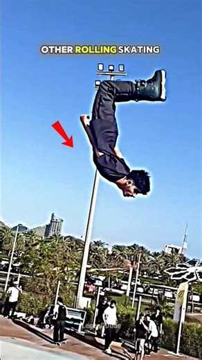 Normal Skill VS King of Rolling Skating ☠️