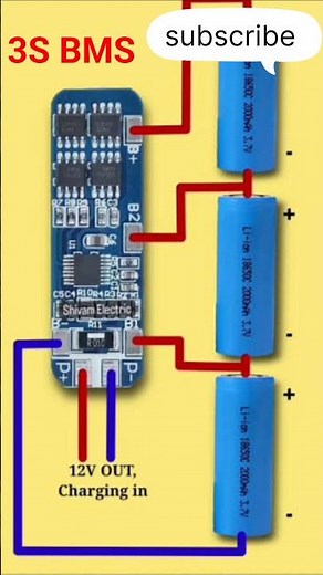 3s BMS kya hota hai #shortsfeed #electronicsprojects