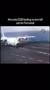 58K views · 2.7K reactions | Forrestal and the C-130 set a record for...