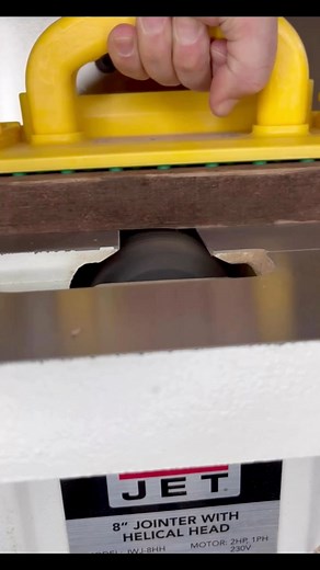 167K views · 684 reactions | Satisfying ☺️ @declassified_woodworks • I’m milling lumber and making saw dust today. Just got the @microjig smart hook pushblocks in…night and day difference from conventional pushblocks. Will use them on the router table soon enough. #wood #walnut #woodworking #woodworker #millwork #smallshop #jet #microjig #veteranowned #keepatit #jettools #jetjointer | JET Tools | Facebook