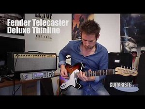 Fender Deluxe Telecaster Thinline 2016