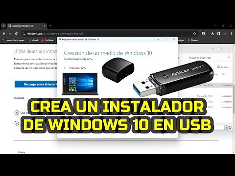 Cómo crear un instalador de Windows 10 en USB